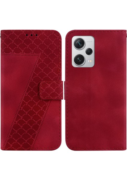 Telefon Kılıfı Için Xiaomi Redmi Not 12 Pro Artı Cüzdan Flip Folio Kapak Pu (Yurt Dışından)
