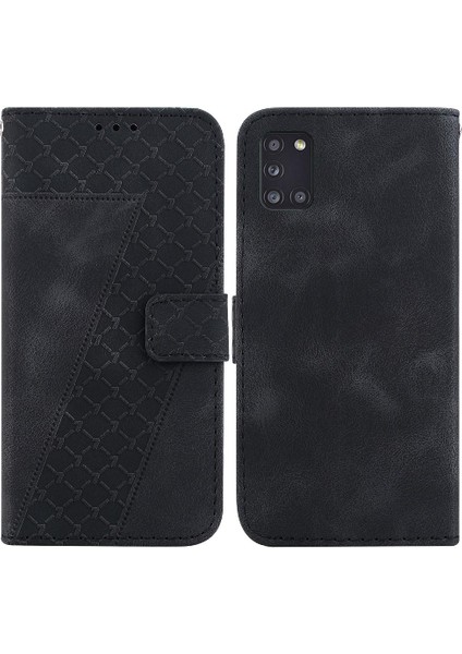 Samsung Galaxy Phone Cüzdan Kabartmalı Desen Flip Folio Kapak Için Telefon Kılıfı (Yurt Dışından)