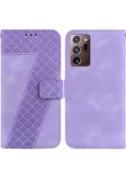 Samsung Galaxy Not 20 Için Telefon Kılıfı Ultra Kart Yuvası Fonksiyonu Flip Folio (Yurt Dışından)
