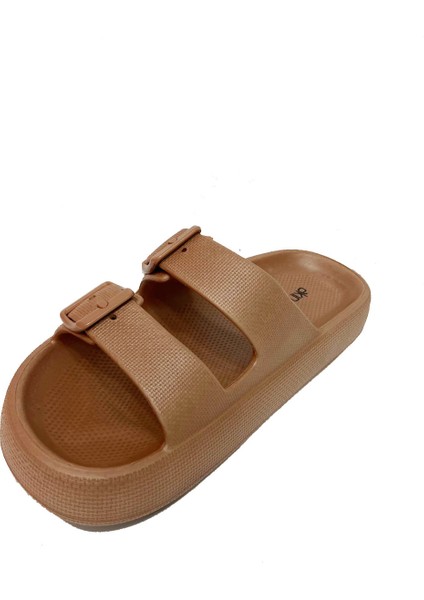 Akınal E282-24 Suya Dayanıklı Kadın Terlik 36-40 Pastel Kahverengi fiyatları