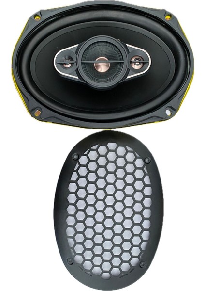 Xc-69 900 Watt 150 Watt Rms Tweeter'lı Koaksiyel Oval Hoparlör