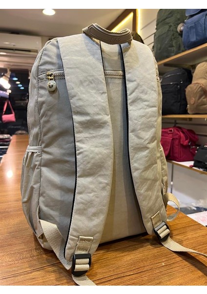 Ultra Hafif Sırt Çantası Okul Seyahat Unisex Vizon Model : 571 1C