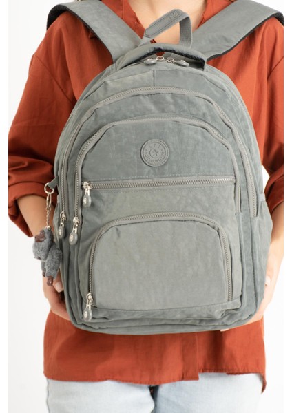 Ultra Hafif Orta Boy Sırt Çantası Unisex Gri Model : 571 3C modelleri
