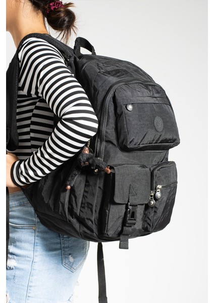 Ultra Hafif Çok Cepli Su Geçirmez Sırt Çantası Unisex Siyah Model : 571 1K fiyatları