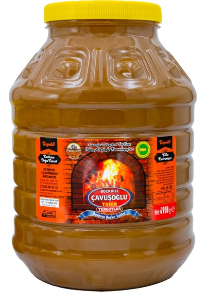 Çavuşoğlu Odun Ateşinde Kepekli Bozkır Tahini 4900g