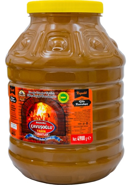 Çavuşoğlu Odun Ateşinde Kepekli Bozkır Tahini 4900g fiyatları