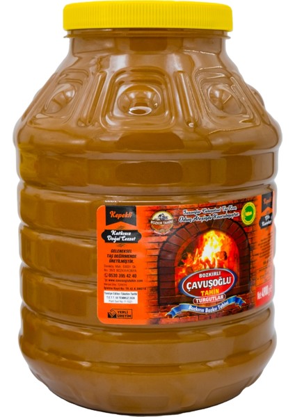 Çavuşoğlu Odun Ateşinde Kepekli Bozkır Tahini 4900g modelleri