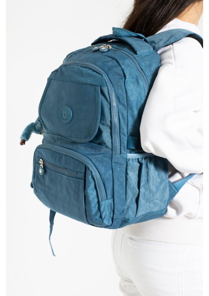 Ultra Hafif Sırt Çantası Unisex Mavi Model : 571 3D fiyatları