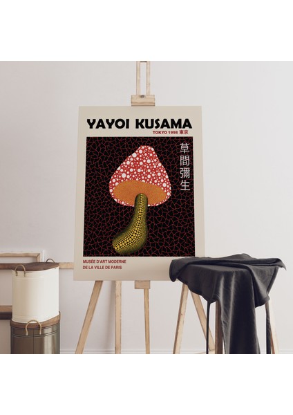 Oda Dekorasyon Modern Kanvas Tablo Yayoi Kusama Sanatsal Tablo Salon Dekorasyonu Duvar Tablosu