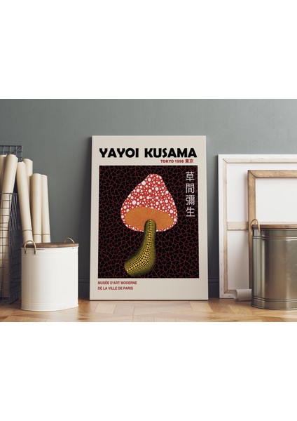 Oda Dekorasyon Modern Kanvas Tablo Yayoi Kusama Sanatsal Tablo Salon Dekorasyonu Duvar Tablosu