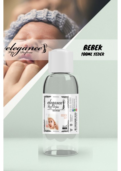 Bebek Yedek Dolum Şişesi Oda Kokusu 100 ml