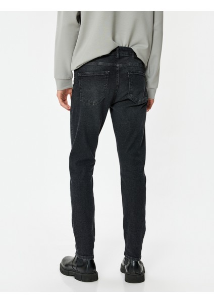 Slim Fit Kot Pantolon - Brad Jean