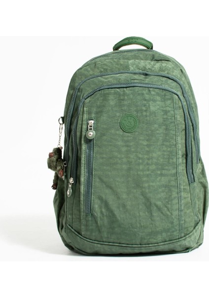 Ultra Hafif Çok Cepli Su Geçirmez Sırt Çantası Unisex Haki Yeşili Model : 571 1D indirimleri