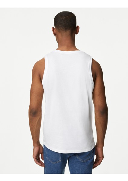 Saf Pamuklu Yuvarlak Yaka T-Shirt fırsatları
