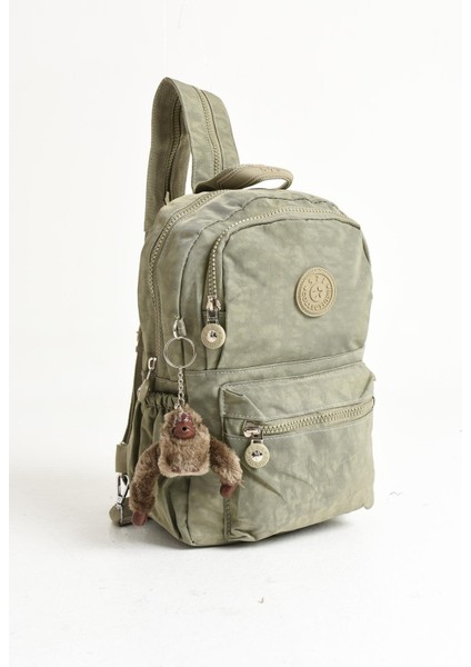 Hem Sırt Hem Göğüs Spor Genç Kadın Çantası Vizon (Model: 571-8C) indirimleri