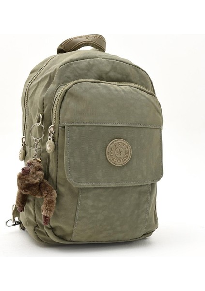 Hem Sırt Hem Göğüs Spor Genç Kadın Çantası Vizon(Model: 571-8D)