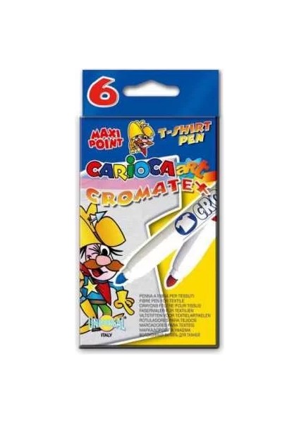 40956 Cromatex Kumaş Boyama Kalemi 6 Renk