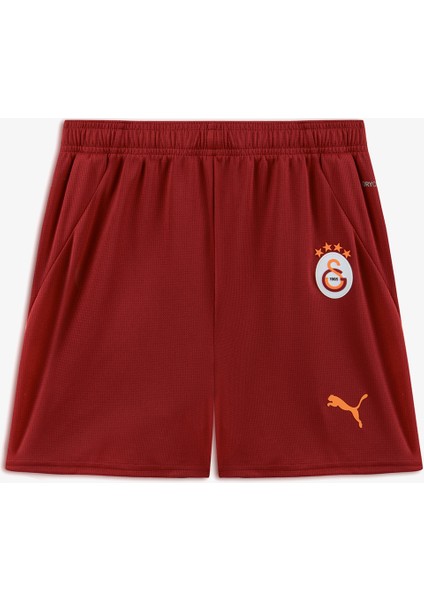 Galatasaray 2024-25 Iç Saha Çocuk Kırmızı Futbol Şortu.01