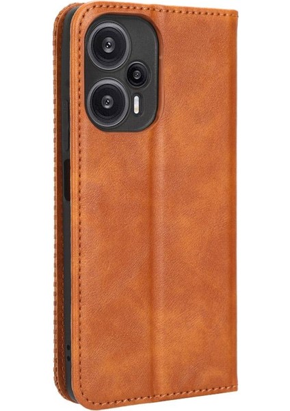 Xiaomi Poco F5 5g Cüzdan Manyetik Kapatma Pu Deri Kılıf (Yurt Dışından) modelleri