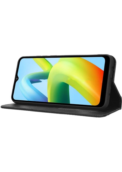Xiaomi Redmi A1 Artı Pu Deri Manyetik Kapatma Cüzdan (Yurt Dışından)