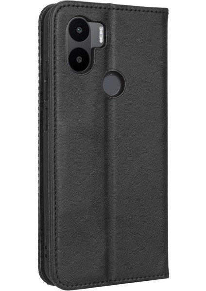 Xiaomi Redmi A1 Artı Pu Deri Manyetik Kapatma Cüzdan (Yurt Dışından)