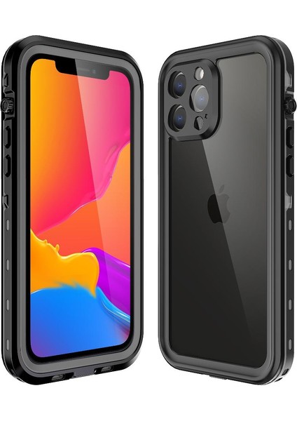 Iphone 13 Için Kılıf Pro Max IP68 Su Geçirmez Tam 12FT Askeri Darbeye (Yurt Dışından)