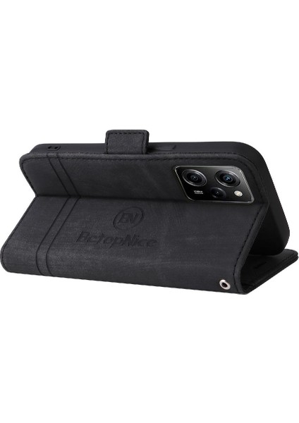 Xiaomi Poco X5 Pro 5g Kart Yuvaları Için Kılıf Cüzdan Kapak Çevirin Tpu Deri (Yurt Dışından)
