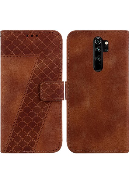 Telefon Kılıfı Için Xiaomi Redmi Not 8 Pro Kart Yuvası Fonksiyonu Flip Folio Kapak (Yurt Dışından)