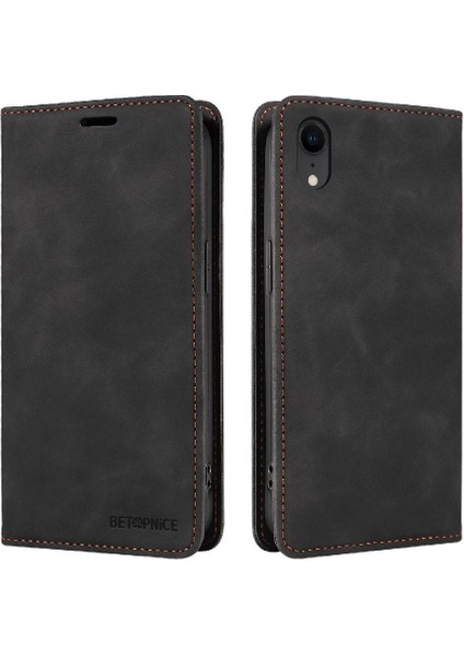 Iphone Xr Için Kılıf Folio Cüzdan Pu Deri Manyetik Koruyucu (Yurt Dışından)