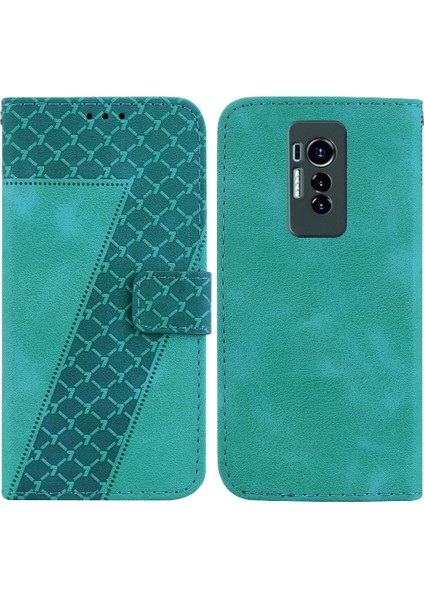 Tecno Phantom x Flip Folio Kapak Için Telefon Kılıfı Pu Deri Cüzdan Kart (Yurt Dışından)