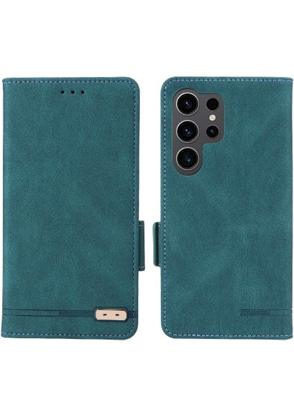 Kart Tutucu Kickstand Kart Folio ile Samsung Galaxy S24 Ultra Için Kılıf (Yurt Dışından)