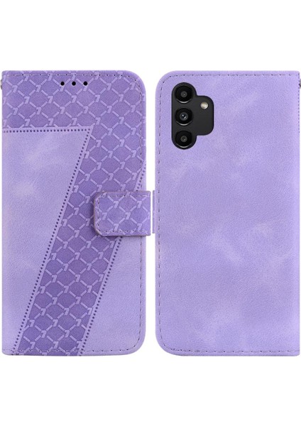 Samsung Galaxy A13 4g Için Telefon Kılıfı Pu Deri Cüzdan Kart Yuvası Fonksiyonu (Yurt Dışından)