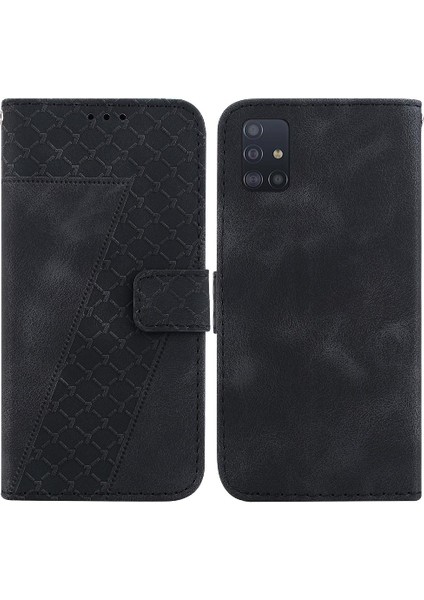 Telefon Kılıfı Için Samsung Galaxy A51 4g Kart Yuvası Fonksiyonu Flip Folio Kapak (Yurt Dışından)