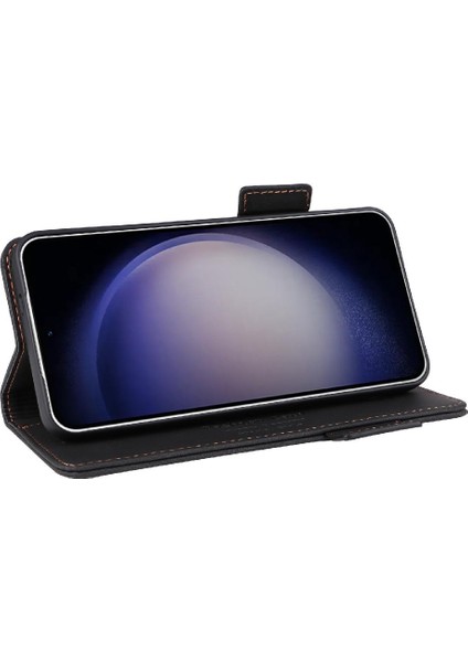 Kart Tutucu Kickstand Kart Ekleme ile Samsung Galaxy S24 Için Kılıf (Yurt Dışından)