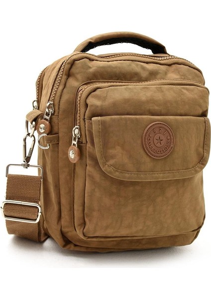 Unisex (Bay-Kadın) Ķüçük Boy Çapraz Askılı El Çantası (Evrak, Telefonluk , gündelik) Taba (Model: 571-7E) indirimleri