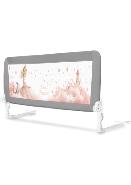 Bed Guard Asansörlü, Renkli Desenli Çocuk Yatak Bariyeri, Yatak Korkuluğu, Bebek Güvenlik Bariyeri 150X60-70 cm