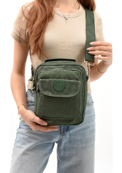 Unisex (Bay-Kadın) Ķüçük Boy Çapraz Askılı El Çantası (Evrak, Telefonluk , gündelik) Yeşil (Model: 571-7E) fiyatları