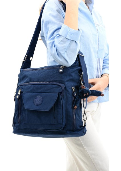 Ultra Hafif Hem Sırt Hem Omuz Kadın Çantası Laci (Model: 571-5B)