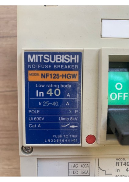 NF125-HGW Mıtsubıshı fiyatları