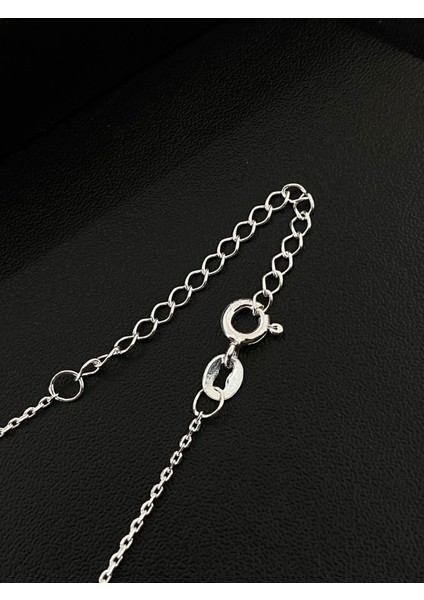 925 Ayar Gümüş Forse (Hayalet) Zincir 40+5cm fırsatları