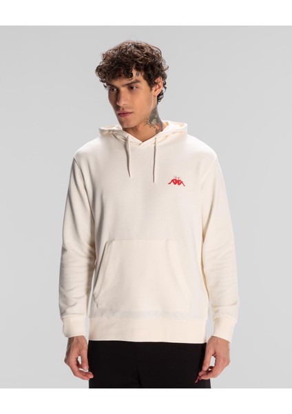 Authentic Space Jump Hoodie Erkek Beyaz Regular Fit Hoodie