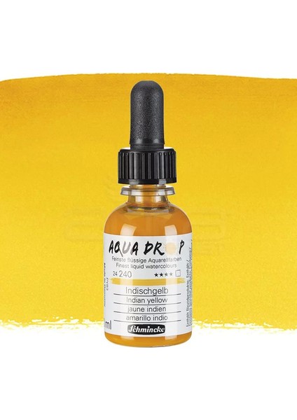 Aqua Drop Sıvı Sulu Boya 30ML 240 Indian Yellow