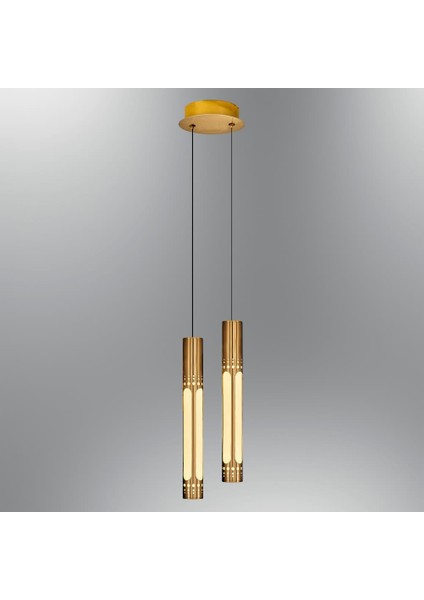 3118-2A-20 Flute Ikili Sarkıt Eskitme