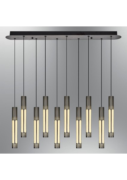 3118-10AS-24 Flute 10 Lu Sıralı Sarkıt Pla