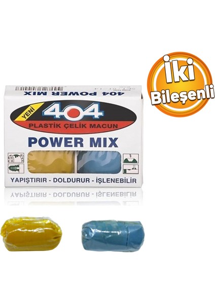 Metal Plastik Seramik Çelik 404 Yapıştırıcı Doldurur Işlenir Boyanabilir Güçlü Yapıştırıcı Hamur