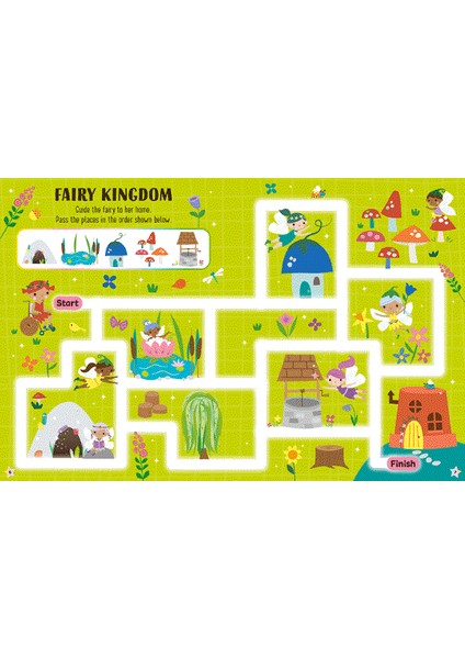 Glow In The Dark Fairyland Activity Book