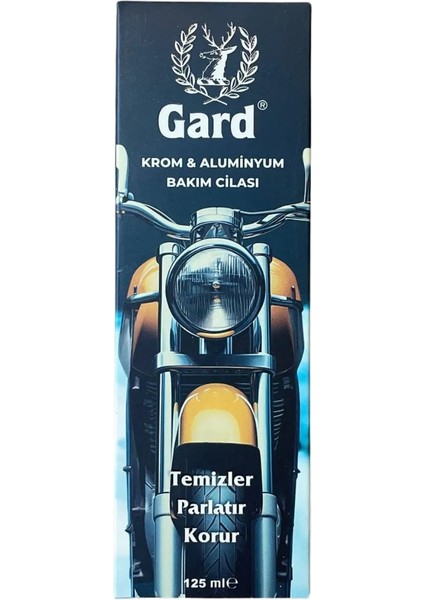 Krom Aluminyum Bakım Cilası 125ML
