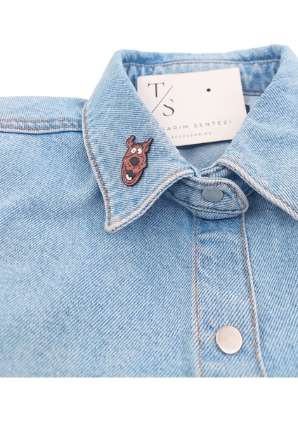 Rozet Metal Broş Yaka Okul Çantası Kıyafet Şapka Takı Aksesuar A Pup Named Scooby Doo Danua Köpek fiyatları