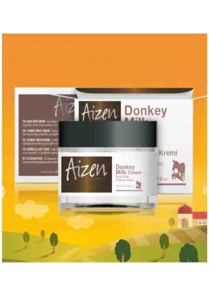 Donkey Milk Cream - Eşek Sütü Kremi 50ML 1,69 Fl.oz