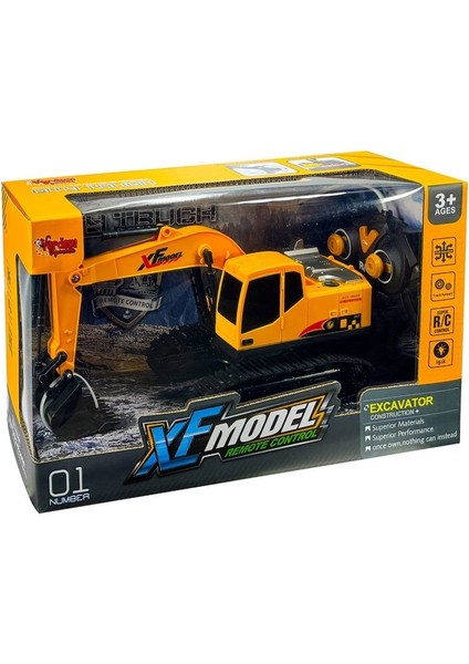 XFG-789-410A Uzaktan Kumandalı Full Fonksiyon Şarjlı Xfmodel Kazıcı